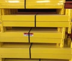 Redirack racking beams yellow - Used Racking