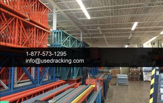 Discover a huge inventory of used pallet racking in stock