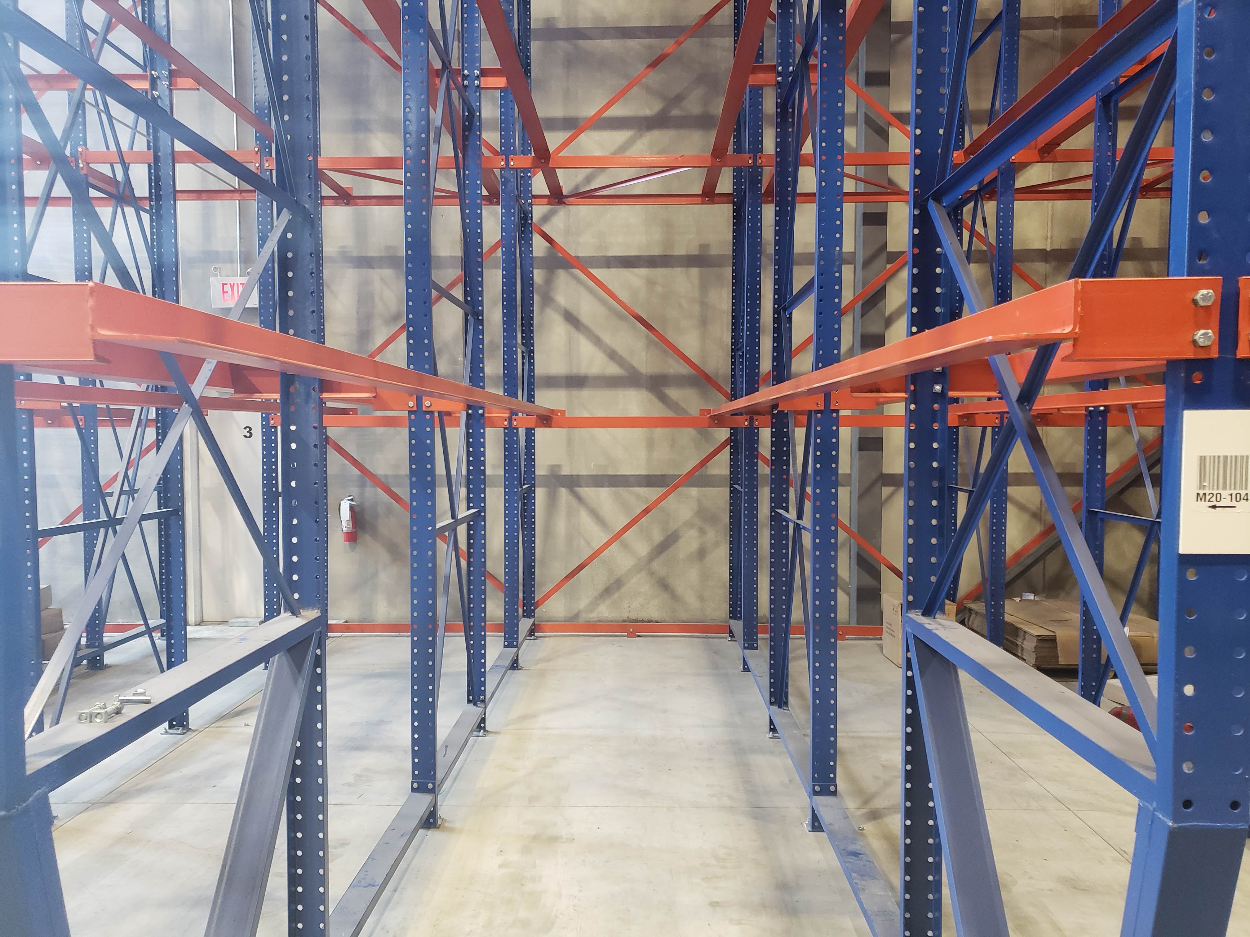Drive-In Racking in Stock Front View
