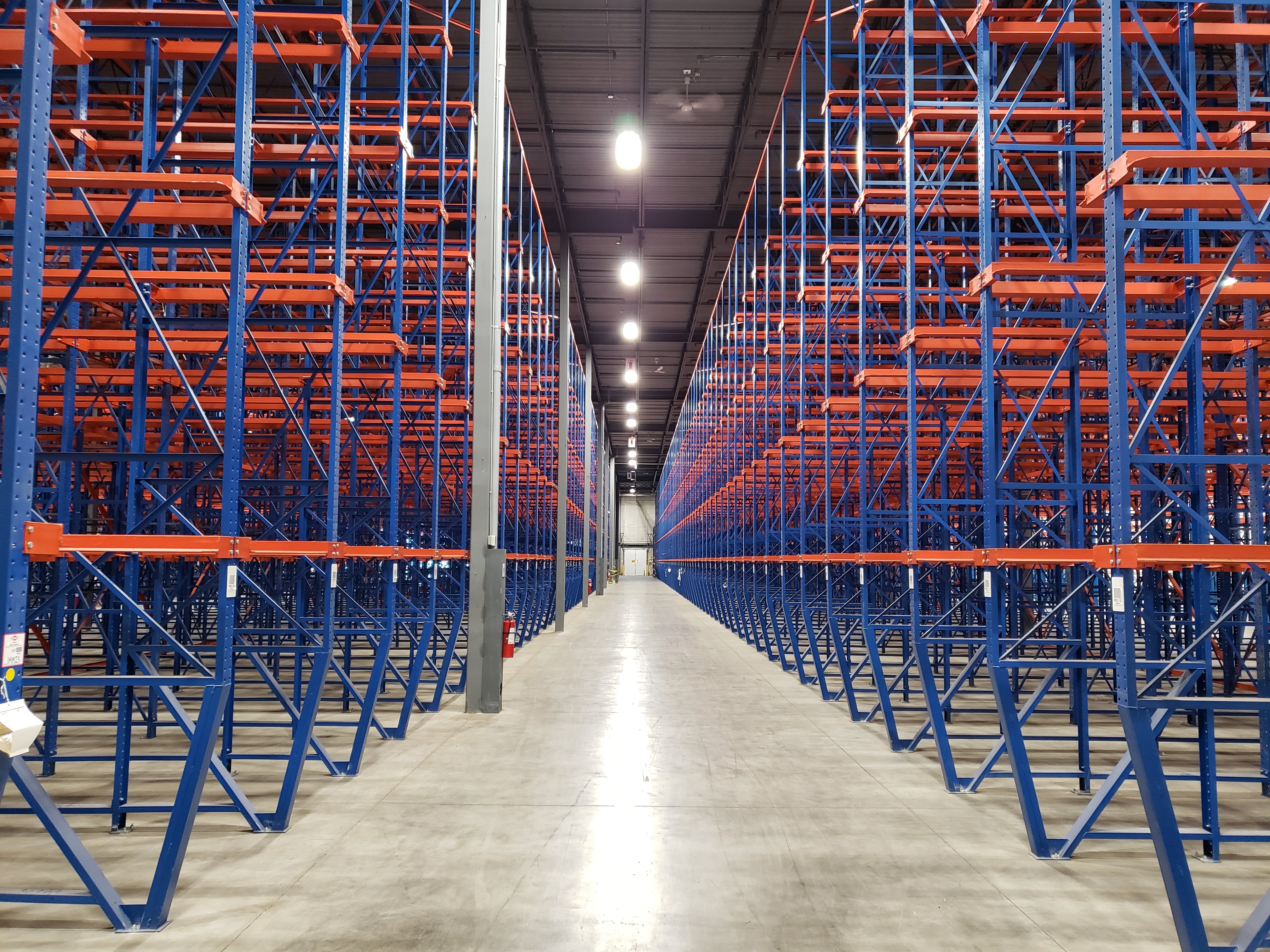 Used Drive-In Racking in Stock Overview Used Drive-In Racking in Stock Overview